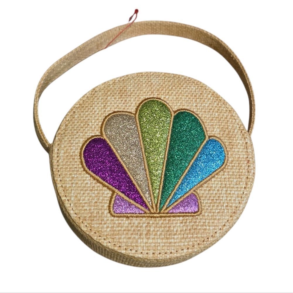 Colorful Glitter Seashell Bag